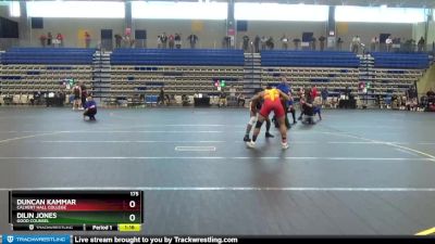 175 lbs Semifinal - Duncan Kammar, Calvert Hall College vs Dilin Jones, Good Counsel