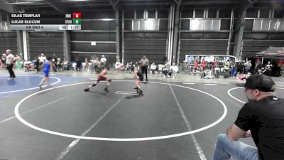 78 lbs Rr Rnd 4 - Silas Templar, Run To Danger vs Lucas Slocum, Stout Wr Acd