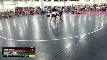 138 lbs Round 4 (10 Team) - Kellan Larson, Team Montana Willston vs Jake Wyatt, Florida Elite Wrestling Academy