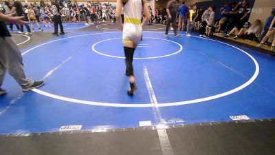 98 lbs Rr Rnd 3 - Riley Woods, Salina Wrestling Club vs Aleisha Luper, Jay Wrestling Club