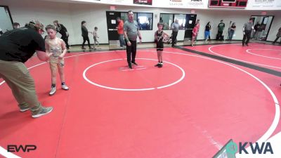 70-75 lbs Rr Rnd 4 - Cole Schiltz, Verdigris Youth Wrestling vs Rhett Jones, Tiger Trained Wrestling