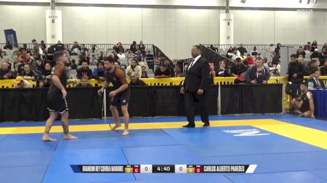 Carlos Alberto Paredes vs Brandon Rey Correa Navarro 2024 World IBJJF Jiu-Jitsu No-Gi Championship