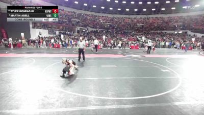 66 lbs Cons. Round 3 - Martin Abell, Verona Area Wrestling Club vs Tyler Konrad Iii, Wilmot Jr. Panthers Wrestling Club