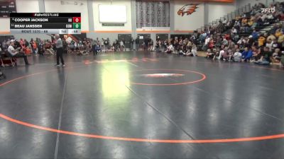 66 lbs Cons. Round 2 - Beau Janssen, Central City Matcats vs Cooper Jackson, Hammerin Hawks