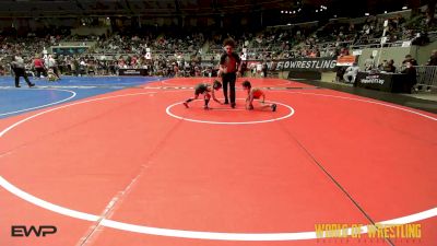 55 lbs Consi Of 16 #2 - Easton Williams, Team Tulsa Wrestling Club vs Zane Enriquez, Takedown Elite
