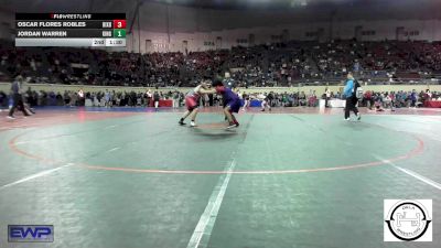 200 lbs Round Of 64 - Kevin Guerrero, Taft Middle School vs Bentley Hughes, Claremore Wrestling Club