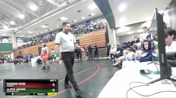 285 lbs Champ. Round 2 - Xander Rose, Legend vs Lloyd Adams, Boulder City