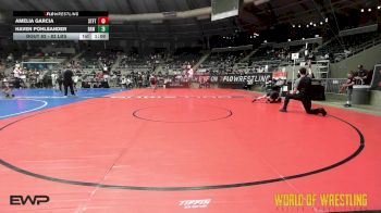 82 lbs 5th Place - Amelia Garcia, Standfast vs Haven Pohlsander, RAW Wrestling Club