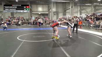 155 lbs Cons. Round 1 - Emily Douthitt, Jaguar vs Ellie Lancaster, De Soto Kids