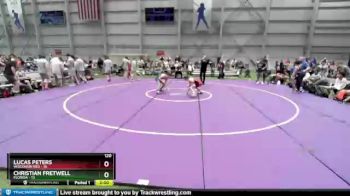 120 lbs Round 2 (8 Team) - Lucas Peters, Wisconsin Red vs Christian Fretwell, Florida