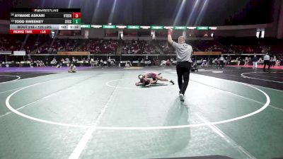 125 lbs Round Of 32 - Aymane Askari, Virginia Tech vs Todd Sweeney, Springfield Tech