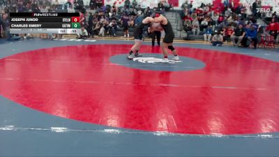190 lbs Cons. Semi - Joseph Junod, Steilacoom vs Charles Emery, Eatonville