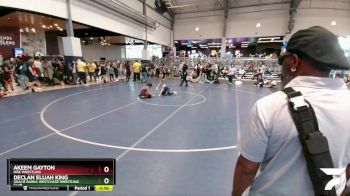 70 lbs Cons. Semi - Declan Elijah King, Gracie Barra Westchase Wrestling Club vs Akeem Gayton, Rise Wrestling