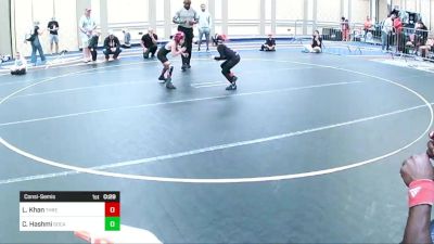 46 lbs Consolation - Liyana Khan, Threshold WC vs Celine Hashmi, SoCal Hammers