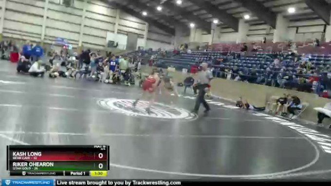 92 lbs Semis & Wb (16 Team) - Riker Ohearon, Utah Gold vs Kash Long ...