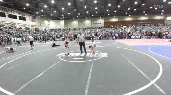 70 lbs Round Of 16 - Vince Campbell, Redwave Wrestling vs Mateo Quintero, Elko WC