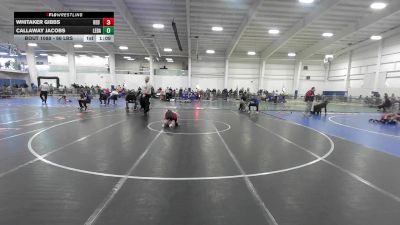 66 lbs Round Of 16 - Whitaker Gibbs, Red Roots WC vs Callaway Jacobs, Lebanon