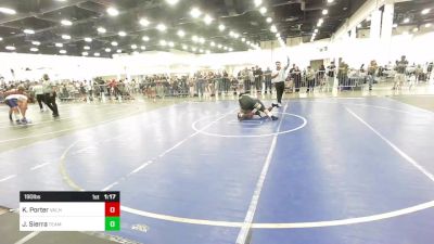 190 lbs Round Of 32 - Khalil Porter, Valhalla vs Jackson Sierra, Team Thunder