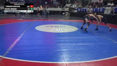 1A-4A 120 Champ. Round 1 - Hudson Hartzog, Alexandria HS vs Mateo Jimenez, St. John Paul II