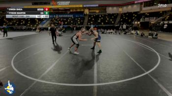 285 lbs 3rd Place Match - Tyson Martin, La Crosse Aquinas vs Owen Shea, Antioch