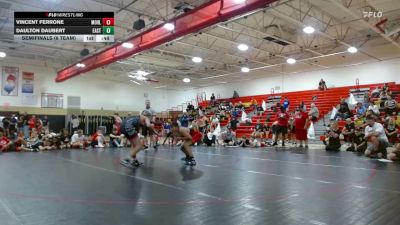 Youth-132 lbs Semifinals (8 Team) - Vincent Ferrone, Morris Hills vs Daulton Daubert, Easton
