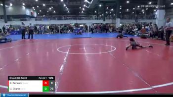 55 lbs Round 3 (6 Team) - Uriah Drane, GREAT NECK WC - GOLD vs Kingston Behrooz, BLACKHAWK WC