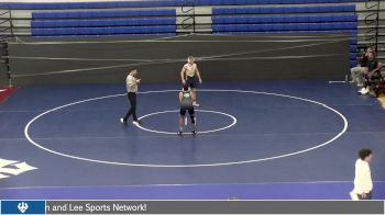 149 lbs Cons. Round 2 - Julian McLeod, Greensboro College vs Jayden Sheppard, Wisconsin Eu Claire