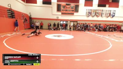 145 lbs Cons. Round 5 - Andrew Ratliff, Omak vs Cole Griffith, Manson