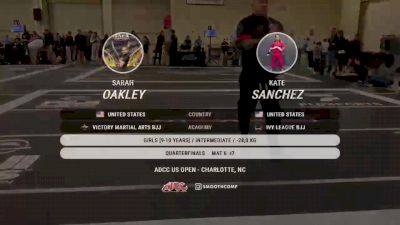 Sarah Oakley vs Kate Sanchez 2025 ADCC Charlotte Open