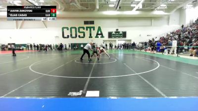 120 lbs Champ. Round 2 - Elias Casas, Cajon vs Justin Zukovski, Simi Valley