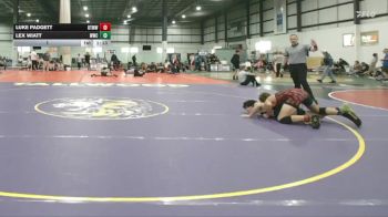 190 lbs 1 - Luke Padgett, OTM WALTERS WRESTLING vs Lex Wiatt, WILLIAMSBURG WRESTLING CLUB