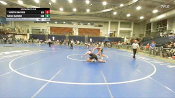 184 lbs 1st Place Match - Nash Banko, USMAPS vs Justin Mayes, NYU