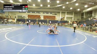 184 lbs 1st Place Match - Nash Banko, USMAPS vs Justin Mayes, NYU