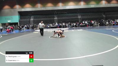 132 lbs Round Of 16 - Antonio Rodriguez, Los Gatos vs Daniel Guerrero, Sahuarita