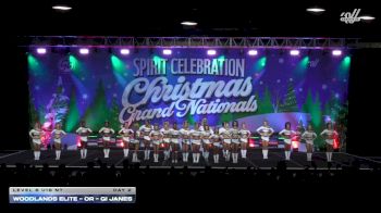Woodlands Elite - OR - GI Janes [2025 L6 U18 NT Day 2] 2025 Spirit Celebration Christmas Grand Nationals