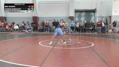 165 lbs Round Of 16 - Mac Church, Virginia Tech vs Charlie Darracott, North Carolina