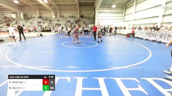 195 lbs Rr Rnd 2 - Adin Hastings, Hillbilly Hammers vs Malcom Burris, Team Shutt