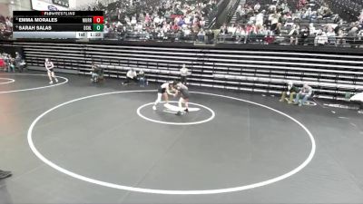 4A 110 lbs Cons. Semi - Sarah Salas, Desert Hills vs Emma Morales, Murray