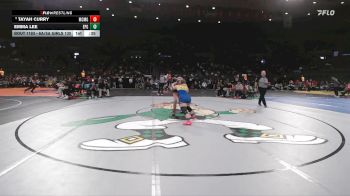 6A/5A Girls 130 Cons. Round 1 - Emma Lee, Eagle Point Girls vs Tayah Curry, McMinnville Girls