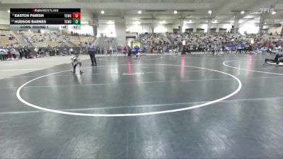 45 lbs Cons. Round 1 - Hudson Barnes, Crater City Bucks vs Easton Parish, Lebanon Blue Devil Wrestling
