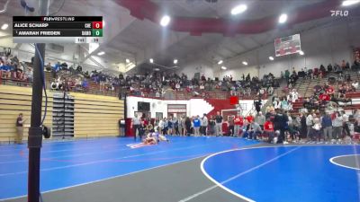 135 lbs Cons. Semi - Amarah Frieden, Northfield vs Alice Scharp, Chesterton