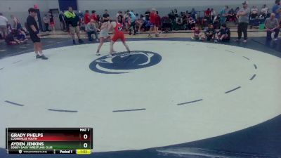 114 lbs Semifinal - Grady Phelps, Cookeville Youth vs Ayden Jenkins, Soddy Daisy Wrestling Club