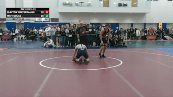 132 lbs Cons. Round 2 - Matt Gould, St John Vianney vs Clayton Waltenbaugh, The Hill School