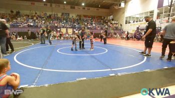46 lbs Round Of 32 - Maverick Meyer, Skiatook Youth Wrestling vs Rhett Jenkins, Beggs Youth Wrestling Program