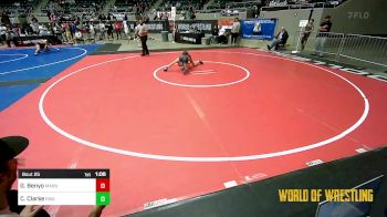 77 lbs Quarterfinal - Gabe Benyo, Mat Assassins vs Cody Clarke, Roundtree Wrestling Academy