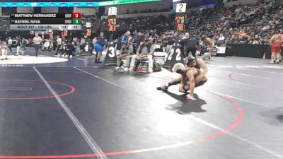 106 lbs Consi Of 8 #1 - Matthew Hernandez, Central (CS) vs Nathiel Nava, Stockdale (CS)