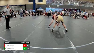 120 lbs Round 3 (4 Team) - Ryan Silvey, Kraken vs Jack Gilson, North Carolina National Team