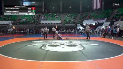 7A 106 lbs Semifinal - Ryan Mckelvey, Vestavia Hills vs Jaxon Lambert, Grissom Hs