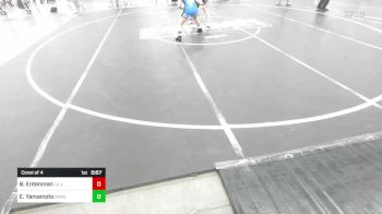 114 lbs Consi Of 4 - Braxton Entenman, La Junta Wolfpack vs Emi Yamamoto, Rancho Bernardo WC