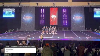 Icon Cheer - Day 1 [2023 Excel Independent Cheer--Novice Youth Level 1] 2023 Battle in Branson Nationals